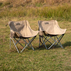 Outdoor Folding Moon Chair Portable Chair Camping Chair Picnic Gear Fishing Small Horse Stool Student