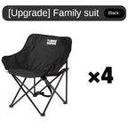 Outdoor Folding Moon Chair Portable Chair Camping Chair Picnic Gear Fishing Small Horse Stool Student