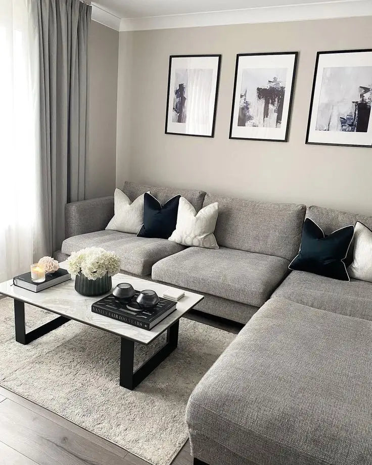 Customized Home Furniture Set Modern and Good Quality Simple Curved Sofa for Bedroom or Living