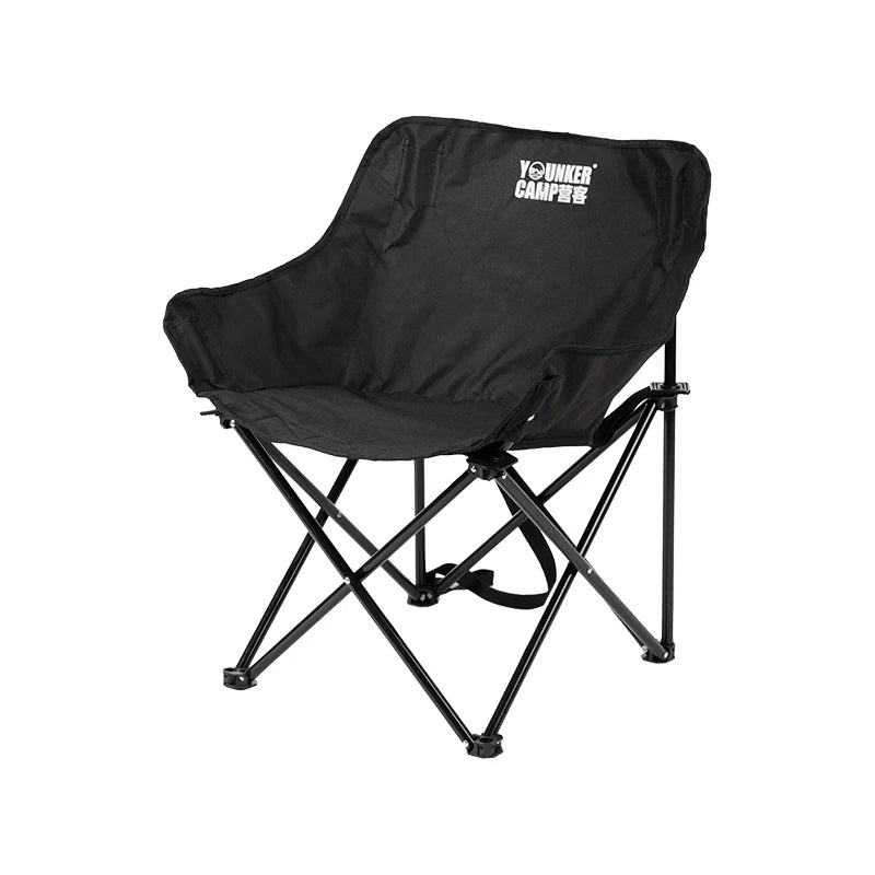 Outdoor Folding Moon Chair Portable Chair Camping Chair Picnic Gear Fishing Small Horse Stool Student