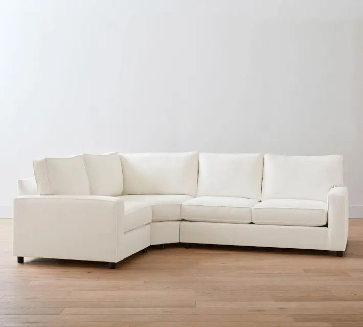 Customized Home Furniture Set Modern and Good Quality Simple Curved Sofa for Bedroom or Living