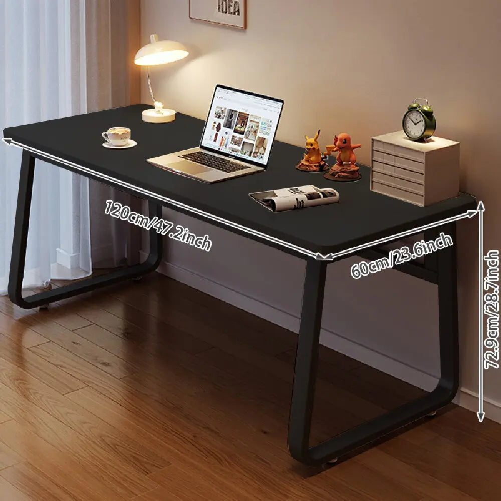 Computer Desk Modern Simple Style Desk for Home Office, White Small Writing Table Study Corner Work