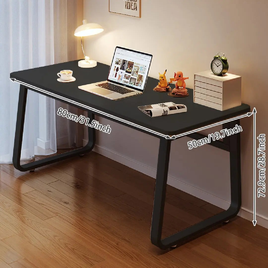 Computer Desk Modern Simple Style Desk for Home Office, White Small Writing Table Study Corner Work